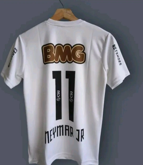 NEYMAR SANTOS JERSEY 2012 - White, XL