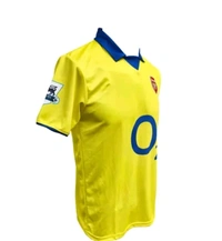ARSENAL JERSEY 2003/5 AWAY KIT HENRY - XL, Yellow