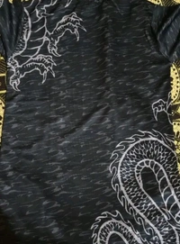 REAL MADRID DRAGON JERSEY  - Black, XL