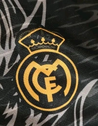 REAL MADRID DRAGON JERSEY  - Black, XL