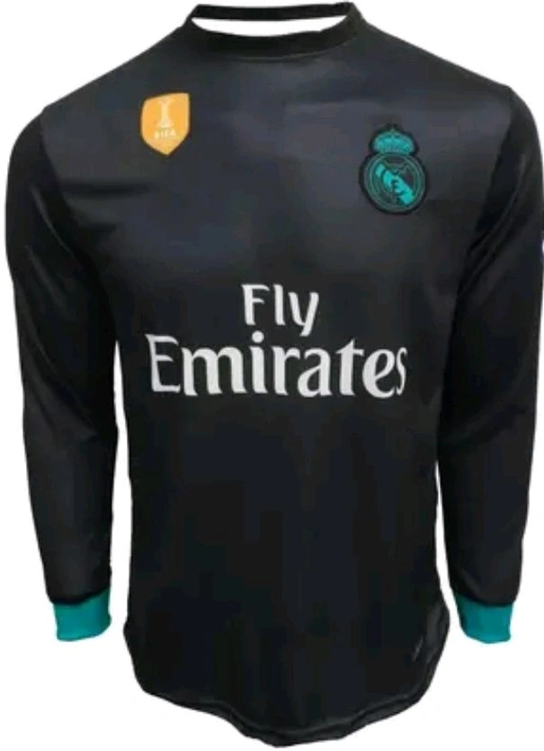 RONALDO 2017/18 AWAY KIT FULL SLEEVES - Navy Blue, M