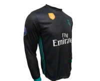 RONALDO 2017/18 AWAY KIT FULL SLEEVES - Navy Blue, M