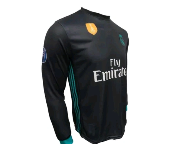 RONALDO 2017/18 AWAY KIT FULL SLEEVES - Navy Blue, M