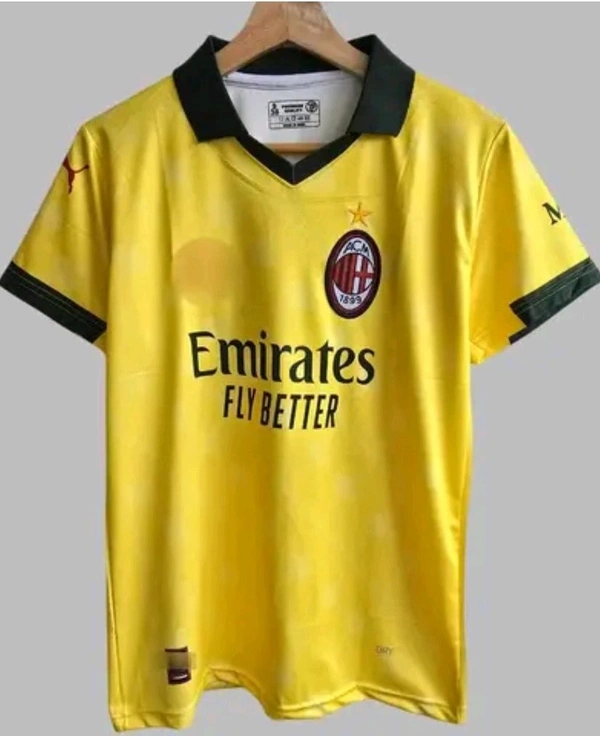 AC MILAN 2025-26 AWAY KIT - Golden Fizz, XL
