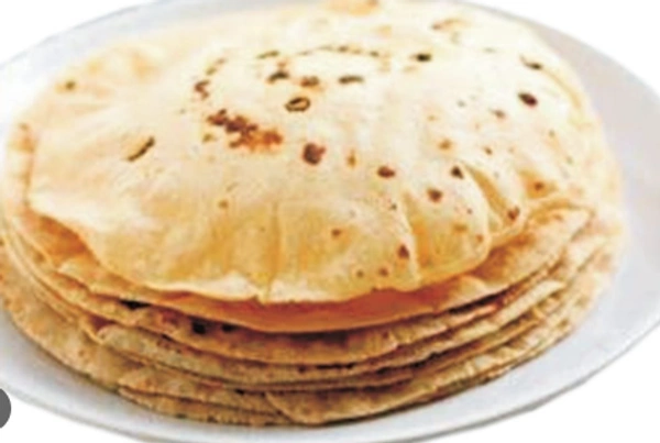 Chapati /Wheat Roti (Minimum 5 ) - 1 Chapati( Minimum 5)
