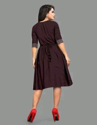 Womsn Frock Girl Cloth Cotton Froq western dress for women
Name: western dress for women
Fabric: Viscose Rayon
Sleeve Length: Three-Quarter Sleeves
Pattern: Embroidered
Net Quantity (N): 1
Sizes:
S, M, L, XL, XXL
A good quality dress for women. It will give them a classy and comfort look.This is designed as per the latest trends to keep you in sync with high fashion    - Xl