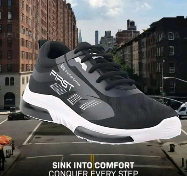 PREMIUM STYLISH SNEAKER SHOES FOR MEN
Name: PREMIUM STYLISH SNEAKER SHOES FOR MEN
Material: Mesh
Sole Material: Pvc
Fastening & Back Detail: Lace-Up
Sizes:
IND-6, IND-7, IND-8, IND-9, IND-10
Country of Origin: India - 9