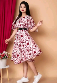 Woman Frock Girl Cloth Woman Stylish Frock Soot Women frock 2
Name: Women frock 2
Fabric: Rayon
Sleeve Length: Short Sleeves
Pattern: Printed
Net Quantity (N): 1
 - M