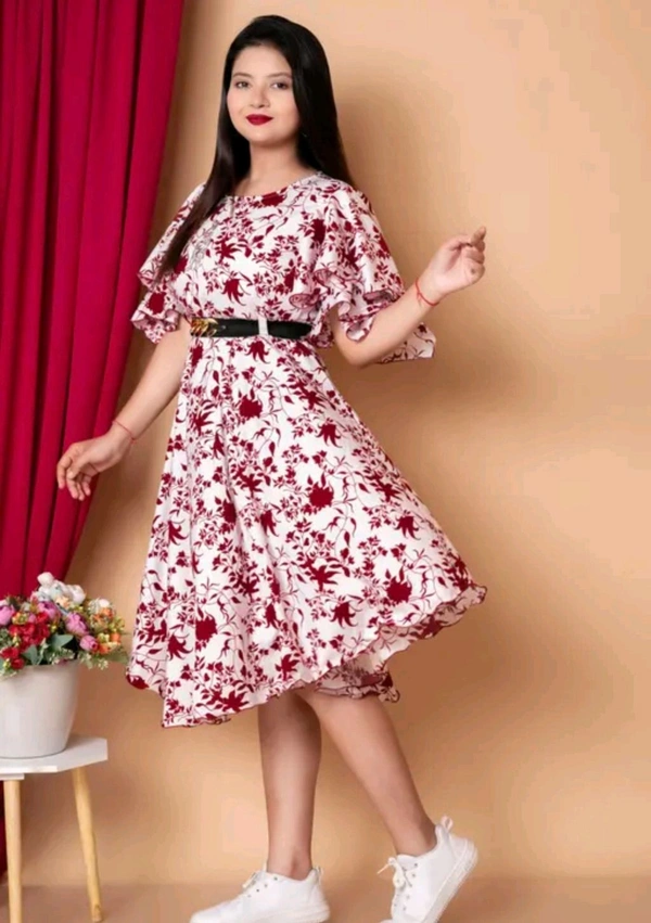 Woman Frock Girl Cloth Woman Stylish Frock Soot Women frock 2
Name: Women frock 2
Fabric: Rayon
Sleeve Length: Short Sleeves
Pattern: Printed
Net Quantity (N): 1
 - L