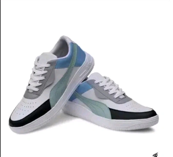 Raysfield Men's styles casual shoes
Name: Raysfield Men's styles casual shoes
Material: Canvas
Sole Material: Rubber
Fastening & Back Detail: Lace-Up
Sizes:
IND-6, IND-7, IND-8, IND-9, IND-10
  comfortable and trendy sports shoes that are great for playing sports but also can be worn as casual shoes. This Sports Shoes are perfect for any kind of sports you  - 6