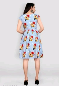 4 Pack Woman Dress Cotton Woman Dress Frock Women frock 2
Name: Women frock 2
Fabric: Rayon
Sleeve Length: Short Sleeves
Pattern: Printed
Net Quantity (N): 1
Sizes:
 - L