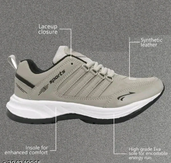 Stylish Grey Sports Shoe for Men & Boys, Running Shoe, Shoe for Men, Casual Shoe
Name: Stylish Grey Sports Shoe for Men & Boys, Running Shoe, Shoe for Men, Casual Shoe
Material: Nubuck
Sole Material: Eva
Fastening & Back Detail: Lace-Up
Sizes:
IND-5, IND-6, IND-7, IND-8, IND-9, IND-10, IND-11
Country of Origin: India - 7