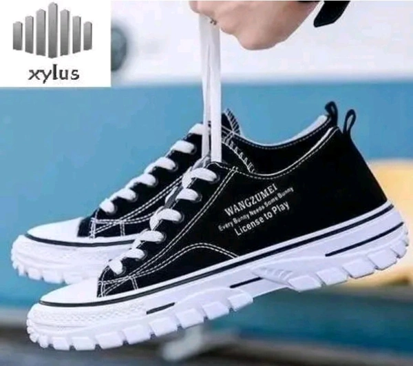 Aadab Graceful Men Casual Shoes.
Name: Aadab Graceful Men Casual Shoes.
Material: Canvas
Sole Material: Rubber
Fastening & Back Detail: Lace-Up
Sizes:
IND-7, IND-8, IND-9, IND-10
Achieve a striking look wearing these shoes by Xylus. Offering you a comfortable fit and exceptional style. Team up this pair with your favourite outfit to look smart.  - 6