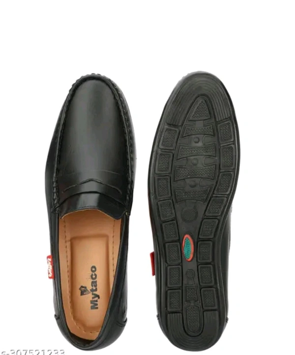 Stylish Men Loafers
Name: Stylish Men Loafers
Material: Synthetic
Sole Material: Pvc
Fastening: Slip On
Toe Shape: Round Toe
Net Quantity (N): 1
Sizes: 
IND-6, IND-7, IND-8, IND-9, IND-10
Country of Origin: India - 10
