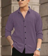 Purple Shirt Under 100 Boy Shirt Man Shirts Korian Style Shirt For Men Trendy Designer Men Shirts
Name: Trendy Designer Men Shirts
Fabric: Cotton Blend
Sleeve Length: Long Sleeves
Pattern: Striped
Net Quantity (N): 1 old Mony 
 - Xl