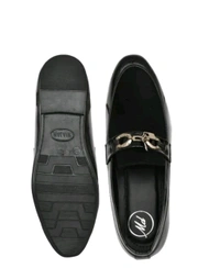 Premium New Look Black Loafer
Name: Premium New Look Black Loafer
Material: Synthetic
Sole Material: Pvc
Fastening: Slip On
Toe Shape: Round Toe
Sizes: 
IND-6 (Foot Length Size: 25 cm, Foot Width Size: 10 cm) 
IND-7 (Foot Length Size: 26 cm, Foot Width Size: 10.1 cm) 
IND-8 (Foot Length Size: 27 cm, Foot Width Size: 10.2 cm) 
IND-9 (Foot Length Size: 28 cm, Foot Width Size: 10.3  - 8