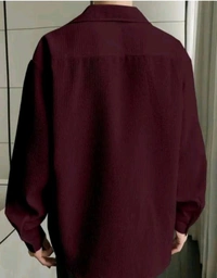 Maroon Shirt Under 100 Boy Shirt Man Shirts Korian Style Shirt For Men Trendy Designer Men Shirts
Name: Trendy Designer Men Shirts
Fabric: Cotton Blend
Sleeve Length: Long Sleeves
Pattern: Striped
Net Quantity (N): 1
 - Xl