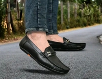 Black Formal shoes for men
Name: Black Formal shoes for men
Material: Synthetic
Sole Material: Pvc
Fastening: Slip On
Toe Shape: Round Toe
Sizes: 
IND-6 (Foot Length Size: 25 cm, Foot Width Size: 10 cm) 
IND-7 (Foot Length Size: 26 cm, Foot Width Size: 10.1 cm) 
IND-8 IND-9 IND-10 - 8