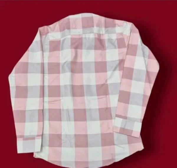 Pink Check Shirt Under 100 Boy Shirt Man Shirts Korian Style Shirt For Men Trendy Designer Men Shirts
Name: Trendy Designer Men Shirts
Fabric: Cotton Blend
Sleeve Length: Long Sleeves
Pattern: Striped
Net Quantity (N): 1
 - M