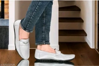 NEW TRANDY GRAY LOAFER 
Name: NEW TRANDY GRAY LOAFER 
Material: Synthetic
Sole Material: Pvc
Fastening: Slip On
Toe Shape: Round Toe
Net Quantity (N): 1
Sizes:  IND-6  IND-7 IND-8  IND-9IND-10  - 9