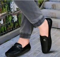 NEW TRENDY BLACK LOAFER
Name: NEW TRENDY BLACK LOAFER
Material: Synthetic
Sole Material: Pvc
IND-6 (Foot Length Size: 25 cm, Foot Width Size: 10 cm) 
IND-7 (Foot Length Size: 26 cm, Foot Width Size: 10.1 cm) 
IND-8 (Foot Length Size: 27 cm, Foot Width Size: 10.2 cm) 
IND-9 (Foot Length Size: 28 cm, Foot Width Size: 10.3 cm) 
IND-10 (Foot Length Size: 29 cm, Foot Width Size10. 4cm - 10