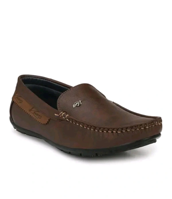Stylish Men Loafers
Name: Stylish Men Loafers
Material: Synthetic
Sole Material: Pvc
Sizes:
IND-6, IND-7, IND-8, IND-9, IND-10, IND-11, IND-12
Elevate your style with this classy pair of Loafer from the house of  brand. Featuring a contemporary refined design with exceptional comfort, this pair is perfect to give your quintessential dressing an upgrade.
Country of Origin: India - 7