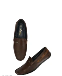 Stylish Men Loafers
Name: Stylish Men Loafers
Material: Synthetic
Sole Material: Pvc
Sizes:
IND-6, IND-7, IND-8, IND-9, IND-10, IND-11, IND-12
Elevate your style with this classy pair of Loafer from the house of  brand. Featuring a contemporary refined design with exceptional comfort, this pair is perfect to give your quintessential dressing an upgrade.
Country of Origin: India - 7