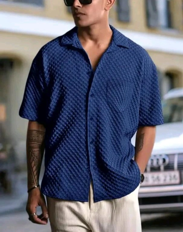 Half Shirt For Man Men Pretty Latest Men Shirts
Name: Pretty Latest Men Shirts
Fabric: Polycotton
Sleeve Length: Long Sleeves
Pattern: Striped
Net Quantity (N): 1
Sizes:
S - L