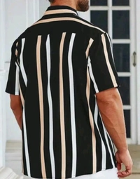 Half Shirt For Man Men Pretty Latest Men Shirts
Name: Pretty Latest Men Shirts
Fabric: Polycotton
Sleeve Length: Long Sleeves
Pattern: Striped
Net Quantity (N): 1
Sizes:
S - Xl