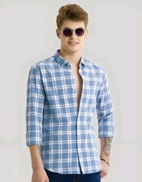 Shirt Man Men Pretty Latest Men Shirts
Name: Pretty Latest Men Shirts
Fabric: Polycotton
Sleeve Length: Long Sleeves
Pattern: Striped
Net Quantity (N): 1
Sizes:
S - M