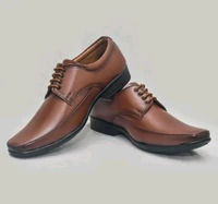 Formal Shoes For Men
Name: Formal Shoes For Men
Material: Syntethic Leather
Sole Material: PVC
Fastening & Back Detail: Lace-Up
Pattern: Solid
Sizes: 
IND-6 (Foot Length Size: 26.4 cm) 
IND-7 (Foot Length Size: 27.1 cm) 
IND-8 (Foot Length Size: 27.8 cm) 
IND-9 (Foot Length Size: 28.1 cm) 
IND-10 (Foot Length Size: 28.8 cm) 

Country of Origin: India - 7