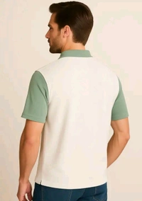Boy Tshirt men tshirt
Name: men tshirt
Fabric: Cotton
Sleeve Length: Short Sleeves
Pattern: Striped
Net Quantity (N): 1
Sizes:
S, M (Chest Size: 38 in, Length Size: 27 in) 
L (Chest Size: 40 in, Length Size: 27.5 in) 
XL (Chest Size: 42 in, Length Size: 28 in) 
XXL
men polo neck half sleeves tshirt
Country of Origin: India - L