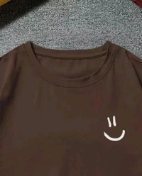 Mens Tshirt Brown Sthetic Round Neck Tshirt For Man Men Boy - Xl