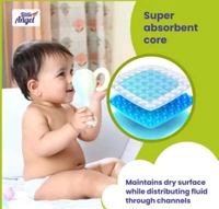 Pants diapers M (5-11KG) (80 Pcs)
Name: Pants diapers M (5-11KG) (80 Pcs)
Product Name:  Little Angel Baby Diaper Pants, Medium (2 X Pack of 40)
Size: M
Net Quantity (N): 2
Little angel extra dry pants are made specially for the Indian baby. With first in category features like wetness indicator. Extra thin core designed to give superior absorbency and keep your little angel’s  - M