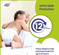 Pants diapers M (5-11KG) (80 Pcs)
Name: Pants diapers M (5-11KG) (80 Pcs)
Product Name:  Little Angel Baby Diaper Pants, Medium (2 X Pack of 40)
Size: M
Net Quantity (N): 2
Little angel extra dry pants are made specially for the Indian baby. With first in category features like wetness indicator. Extra thin core designed to give superior absorbency and keep your little angel’s  - M
