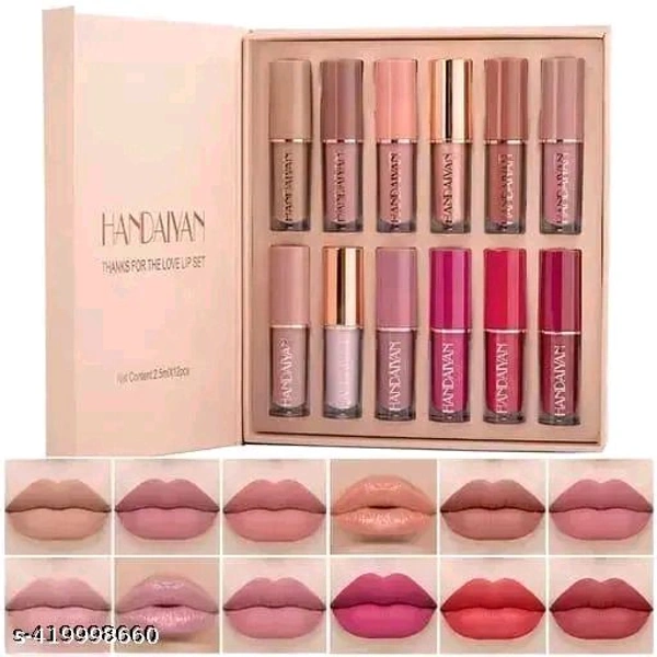 Beauzy  12Pcs. Velvet Matte Liquid Lipstick Set, Waterproof Long Lasting Quick drying Non-Stick CupNude Lip Stain Kit, Up to 24H Wear, Professional Lip Makeup Gift Kit for Women (2.5ml x 12)
Name: Beauzy  12Pcs. Velvet Matte Liquid Lipstick Set, Waterproof Long Lasting Quick drying Non-Stick CupNude Lip Stain Kit, Up to 24H Wear, Professional Lip Makeup Gift Kit for Women - Pecie 1