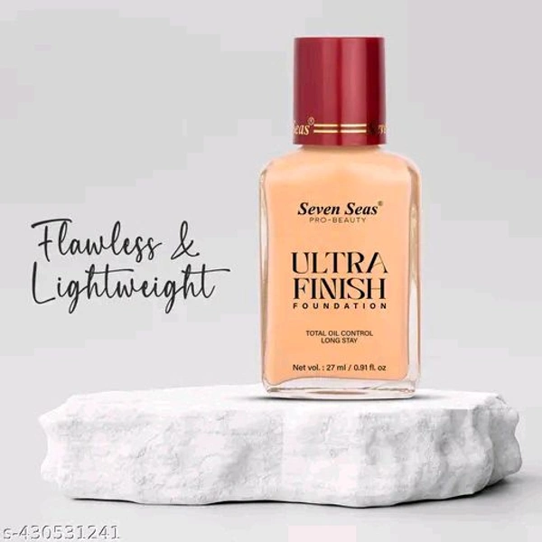 Total Oil Control Long Stay Ultra Finish Foundation(Natural,27ML)
Name: Total Oil Control Long Stay Ultra Finish Foundation(Natural,27ML)
Product Name: Seven Seas Total Oil Control Long Stay Ultra Finish Foundation(Natural,27ML)
Finish: Matte
Shade: Natural
Type: Liquid
Net Quantity (N): 1
