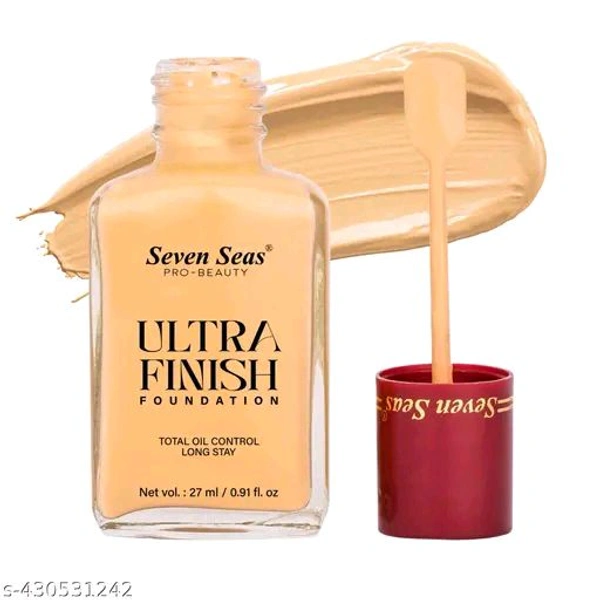 Total Oil Control Long Stay Ultra Finish Foundation(Natural,27ML)
Name: Total Oil Control Long Stay Ultra Finish Foundation(Natural,27ML)
Product Name: Seven Seas Total Oil Control Long Stay Ultra Finish Foundation(Natural,27ML)
Finish: Matte
Shade: Natural
Type: Liquid
Net Quantity (N): 1
