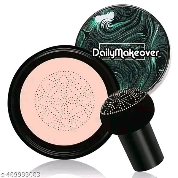 Daily Makeover Sunisa CC and BB Cream Air Cushion Natural Foundation Korean Mushroom Head CC Cream Concealer Whitening Cosmetic Waterproof Brighten Face Base Tone Foundation (20 g)
Name: Daily Makeover Sunisa CC and BB Cream Air Cushion Natural
 Waterproof Brighten Face Base Tone Foundation (20 g)
Finish: Natural
Shade: Natural
Type: Mousse
Net Quantity (N): 1
Add On: BB & CC Cream