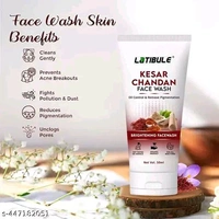 Latibule Kesar Chandan Face Wash, Skin Lightening & Tan Removal Face wash,Oil Controal & Remove Pigmentation Tan Removal Face Wash, All Skin Types Face Wash 50ml(Pack of 1)
Name: Latibule Kesar Chandan Face Wash, Skin Lightening & Tan Removal Face wash,Oil Controal & Remove Pigmentation Tan Removal Face Wash, All Skin Types Face Wash 50ml(Pack of 1)
Net Quantity (N): 1
