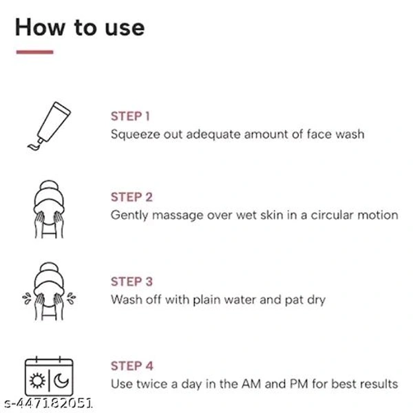 Latibule Kesar Chandan Face Wash, Skin Lightening & Tan Removal Face wash,Oil Controal & Remove Pigmentation Tan Removal Face Wash, All Skin Types Face Wash 50ml(Pack of 1)
Name: Latibule Kesar Chandan Face Wash, Skin Lightening & Tan Removal Face wash,Oil Controal & Remove Pigmentation Tan Removal Face Wash, All Skin Types Face Wash 50ml(Pack of 1)
Net Quantity (N): 1
