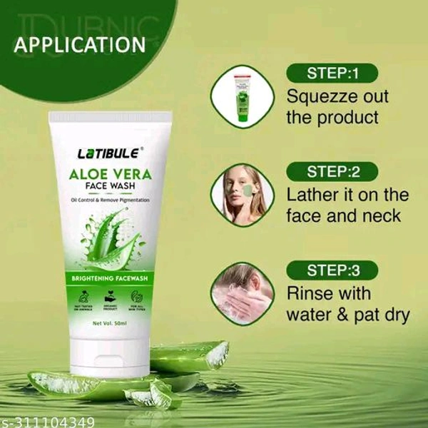 Vitamin C,Aloe Vera & Kesar Chandan Skin Whitening Brightening Facewash, Tan Removal Face wash,Oil Controal, Spot Removal And All Skin Types Facewash(150ML) Combo
Name: Vitamin C,Aloe Vera & Kesar Chandan Skin Whitening Brightening Facewash
Capacity: 100ml
Flavour: Vitamin-C
Net Quantity (N): 3