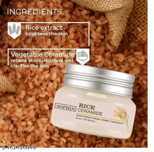 Rice Skin Whitening Cream & Facewash Look as U feel-Acne Care Face Cream, Face Cream For Oily Skin, Anti Pimple Cream, Face Cream For Women, Face Cream & Facewash For Men and Women 50 gm Each
Name: Rice Skin Whitening Cream & Facewash Look as U feel-Acne Care Face Cream, 
Brand: SOPHIN
Capacity: 100-200gm
Flavour: Almond
Net Quantity (N): 1
Skin Type: All Skin Types
