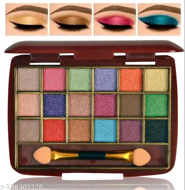 Mini 18 Shades Eyeshadow Palate With 5pc makeup Brush And 36hr Eyeliner
Name: Mini 18 Shades Eyeshadow Palate With 5pc makeup Brush And 36hr Eyeliner
Product Name: Mini 18 Shades Eyeshadow Palate With 5pc makeup Brush And 36hr Eyeliner
Net Quantity (N): 1
Skin Type: All Skin Types
Type: Pencil
Capacity: 100-200gm
Shade: Nude Beige
Finish: Matte
