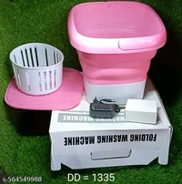 Mini Washing Macheen Catalog Name:*Classic Washing Maching Cover*
Material: Plastic
Type: Washing Machine Top Load Cover
Pattern: Solid
Product Breadth: 10 cm
Product Length: 10 cm
Product Height: 10 cm
Net Quantity (N): 1
Dispatch: 2 Days

*Proof of Safe Delivery! Click to know on Safety Standards of Delivery Partners- https://ltl.sh/y_nZrAV3