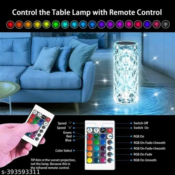 Glowing Crystal Light Soft Light Trending Glowing Light Multiclour Crystal Light