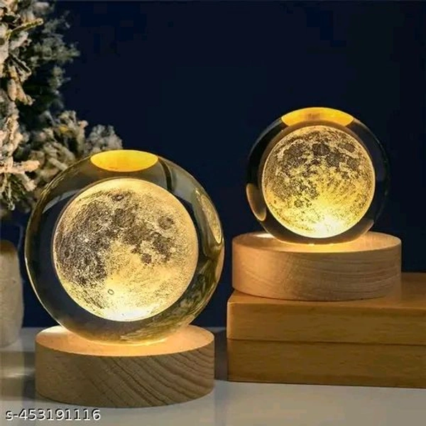 Glowing Crystal Light Soft Light Trending Glowing Light Multiclour Crystal Light Moon Light Gift