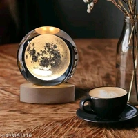 Glowing Crystal Light Soft Light Trending Glowing Light Multiclour Crystal Light Moon Light Gift