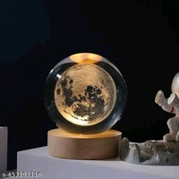 Glowing Crystal Light Soft Light Trending Glowing Light Multiclour Crystal Light Moon Light Gift