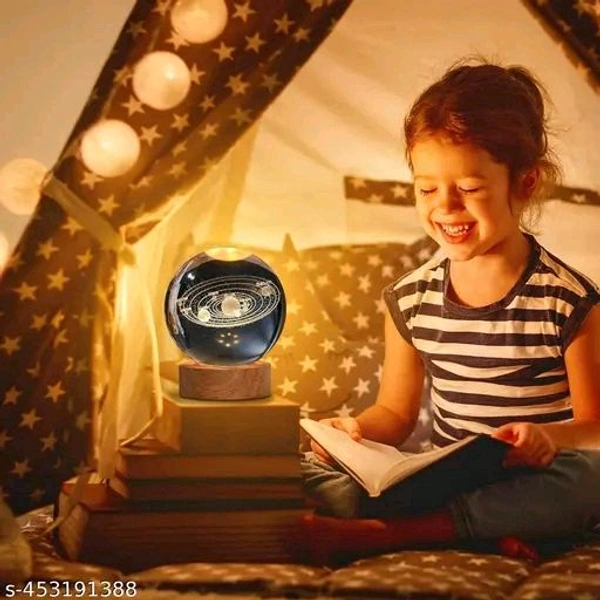 Glowing Crystal Light Soft Light Trending Glowing Light Multiclour Crystal Light Glaxy Light Gift 